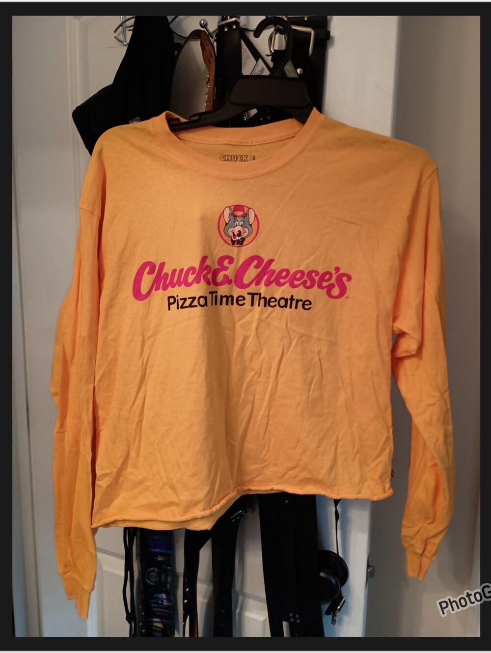 Chuck E Cheese Crop Top